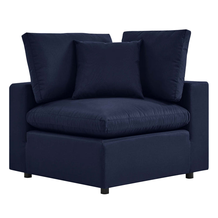 Commix Overstuffed Outdoor Patio Corner Chair - view 8