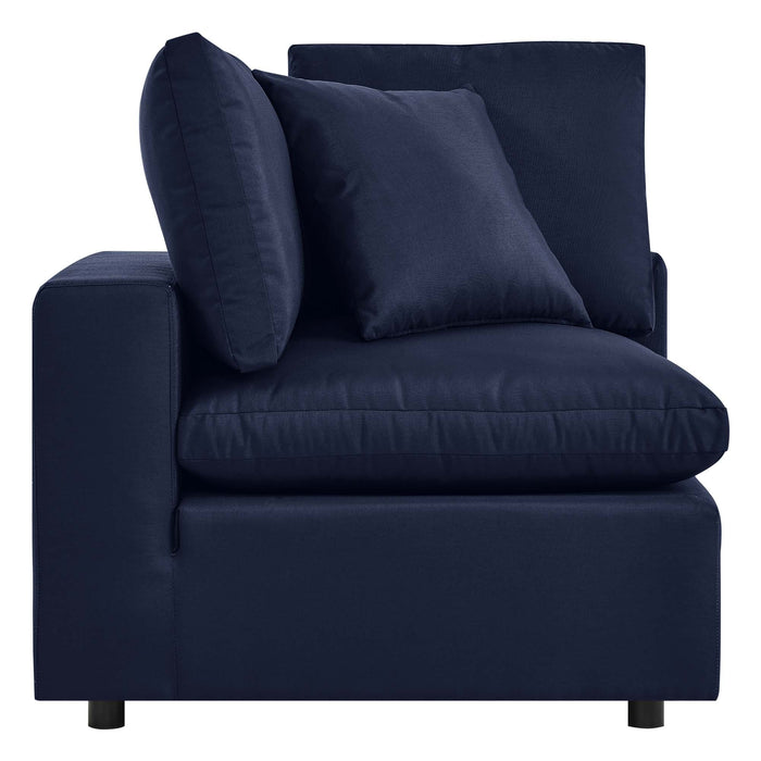 Commix Overstuffed Outdoor Patio Corner Chair - view 10