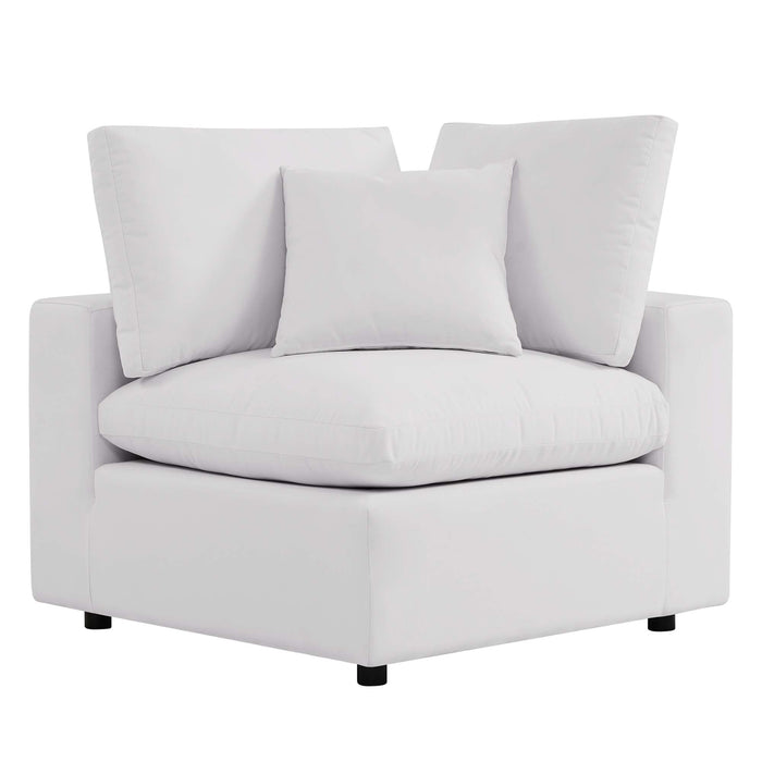 Commix Overstuffed Outdoor Patio Corner Chair - view 14