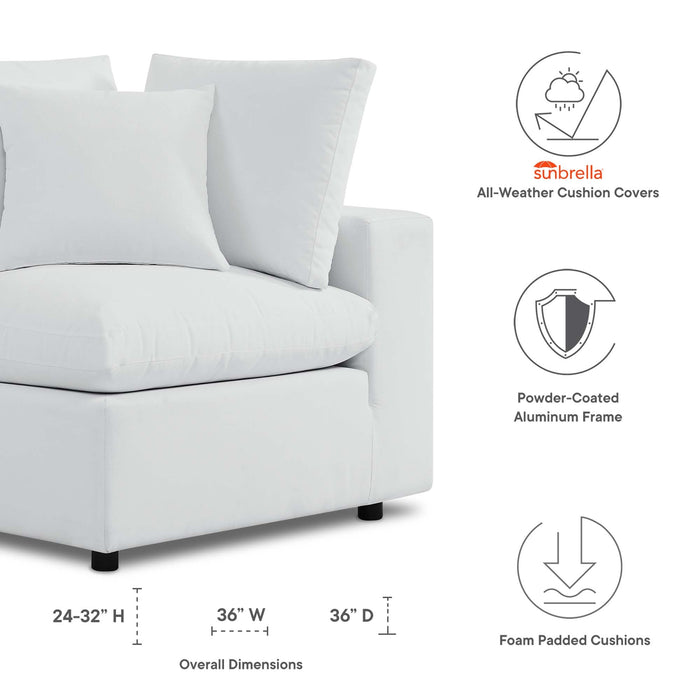 Commix Sunbrella® Outdoor Patio Corner Chair - view 17