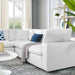 Commix Down Filled Overstuffed Vegan Leather 5-Piece Sectional Sofa by Modway - view 26