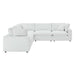 Commix Down Filled Overstuffed Vegan Leather 5-Piece Sectional Sofa by Modway - view 24