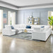Commix Down Filled Overstuffed Vegan Leather 8-Piece Sectional Sofa by Modway - view 23