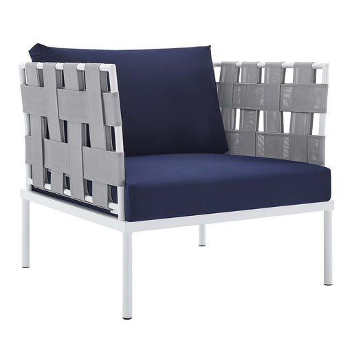 Modway Harmony Sunbrella® Outdoor Patio Aluminum Armchair Living Room Furniture - View 29