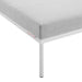 Harmony Sunbrella® Outdoor Patio Aluminum Armless Chair - view 8
