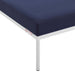 Harmony Sunbrella® Outdoor Patio Aluminum Armless Chair - view 16