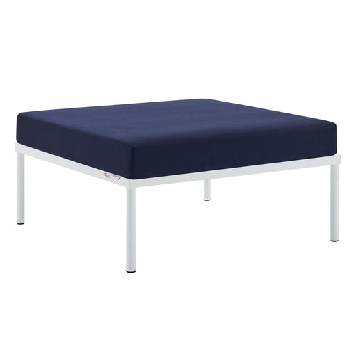 Modway Harmony Sunbrella® Outdoor Patio Aluminum Ottoman Living Room Furniture - View 13