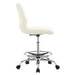 Modway Ripple Armless Vegan Leather Drafting Chair Living Room Furniture - View 39