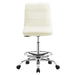 Modway Ripple Armless Vegan Leather Drafting Chair Living Room Furniture - View 41