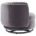 Embrace Tufted Performance Velvet Swivel Chair - view 18