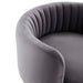 Embrace Tufted Performance Velvet Swivel Chair - view 21