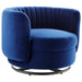 Embrace Tufted Performance Velvet Swivel Chair - view 23