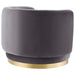 Modway Relish Performance Velvet Swivel Chair Living Room Furniture - Close-Up