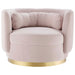 Modway Relish Performance Velvet Swivel Chair Living Room Furniture - View 12