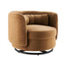 Relish Performance Velvet Swivel Chair - alternate angle view