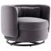 Relish Performance Velvet Swivel Chair - view 16