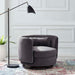 Relish Performance Velvet Swivel Chair - view 15