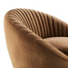 Whirr Tufted Performance Velvet Swivel Chair - view 7