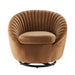 Whirr Tufted Performance Velvet Swivel Chair - view 6
