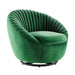 Whirr Tufted Performance Velvet Swivel Chair - view 9