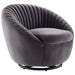 Whirr Tufted Performance Velvet Swivel Chair - view 16