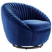 Whirr Tufted Performance Velvet Swivel Chair - view 23