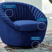 Whirr Tufted Performance Velvet Swivel Chair - view 24