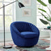 Whirr Tufted Performance Velvet Swivel Chair - view 22