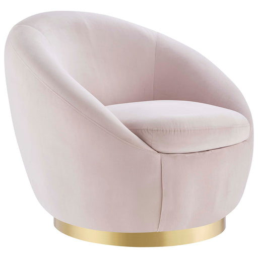 Modway Buttercup Performance Velvet Swivel Chair - Product Image 20