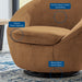 Buttercup Performance Velvet Swivel Chair - view 17