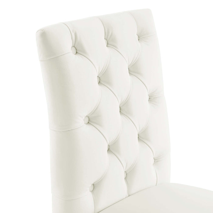 Duchess Performance Velvet Dining Chairs Set of 2