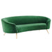 Marchesa Upholstered Performance Velvet Sofa - alternate angle view