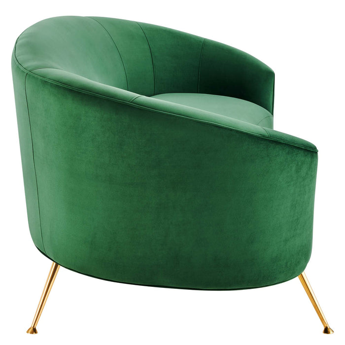 Marchesa Upholstered Performance Velvet Sofa - view 5