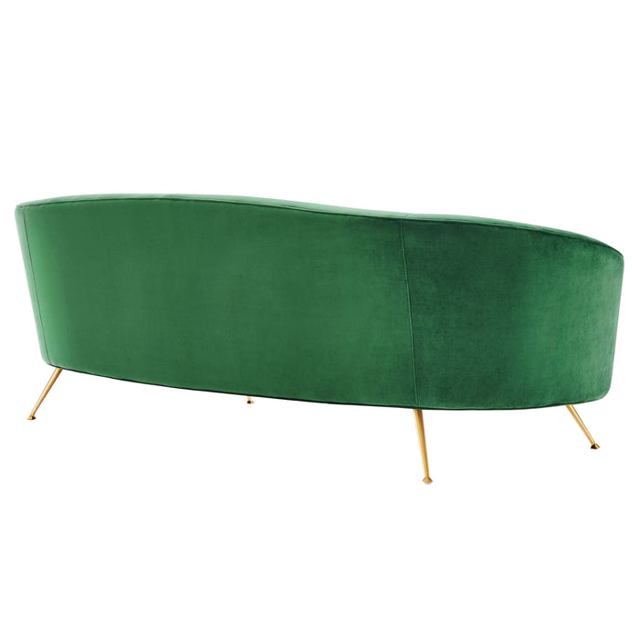 Marchesa Upholstered Performance Velvet Sofa - view 6