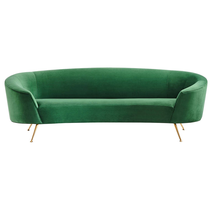 Marchesa Upholstered Performance Velvet Sofa - view 7