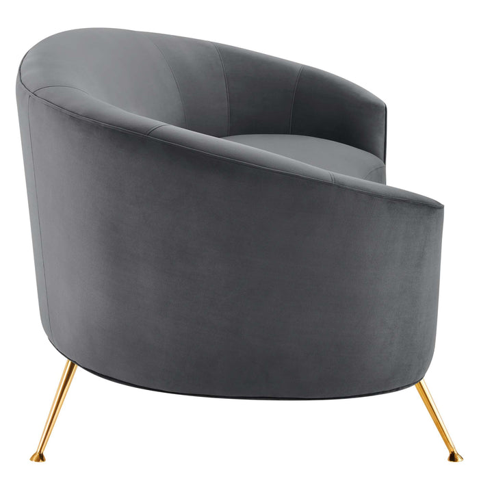Marchesa Upholstered Performance Velvet Sofa - view 13