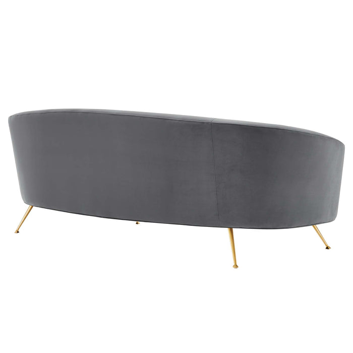 Marchesa Upholstered Performance Velvet Sofa - view 14