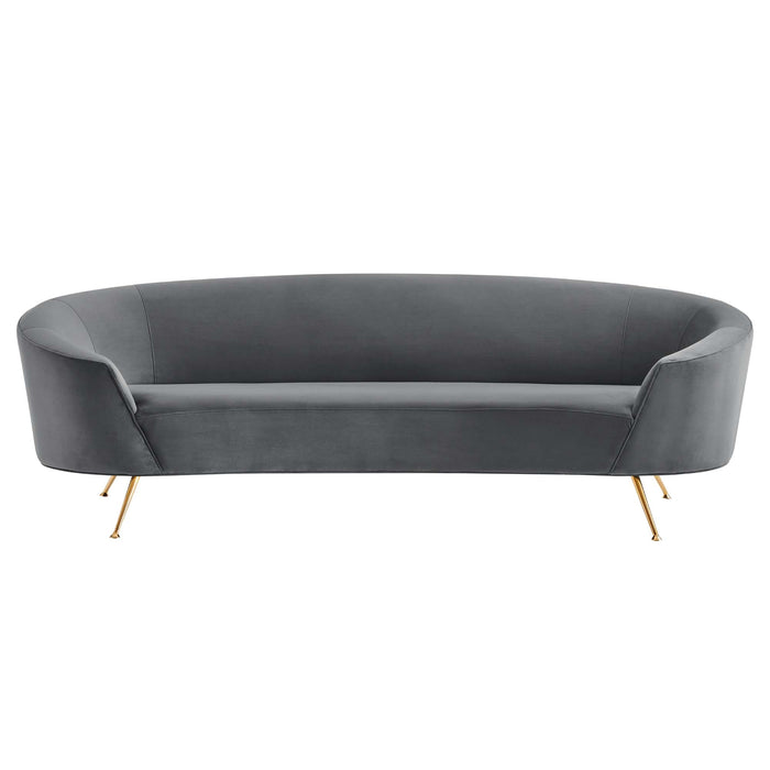 Marchesa Upholstered Performance Velvet Sofa - view 15