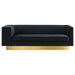 Eminence Upholstered Performance Velvet Sofa - view 8