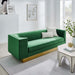 Eminence Upholstered Performance Velvet Sofa - view 11