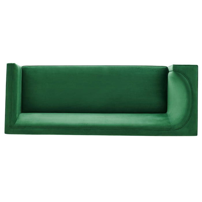 Eminence Upholstered Performance Velvet Sofa - view 19