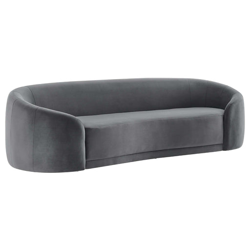 Contessa Performance Velvet Sofa - alternate angle view