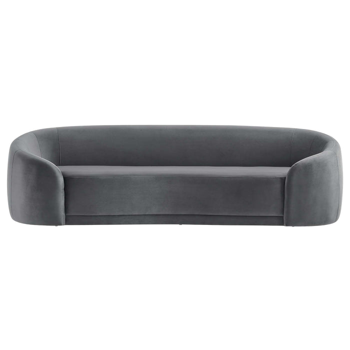 Contessa Performance Velvet Sofa - view 7