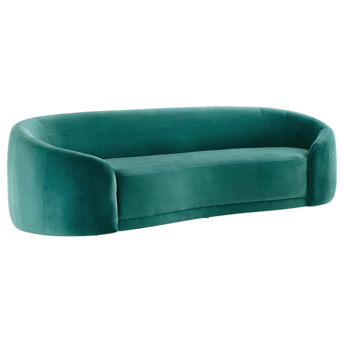 Contessa Performance Velvet Sofa - view 10