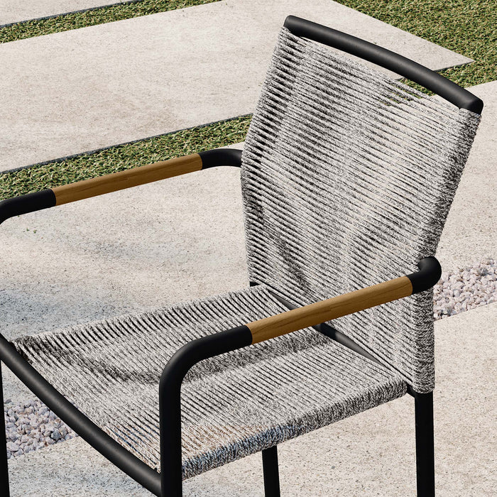 Serenity Outdoor Patio Armchairs Set of 2 - in lifestyle setting