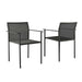 Lagoon Outdoor Patio Dining Armchairs Set of 2 - alternate angle view