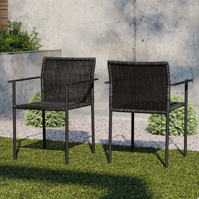 Lagoon Outdoor Patio Dining Armchairs Set of 2 - Modway \outdoor\dining chairs