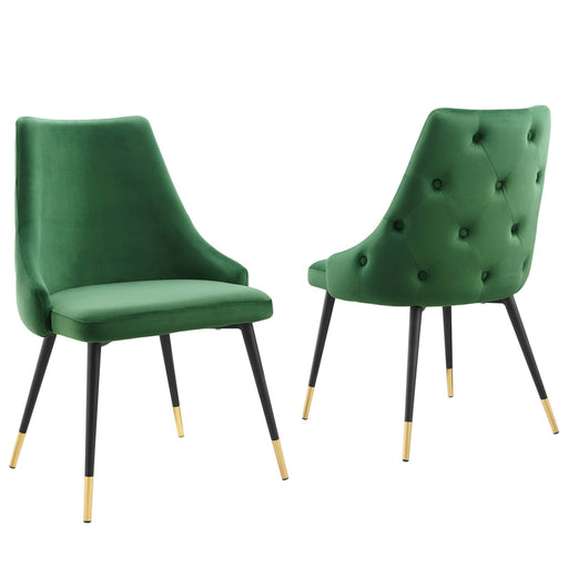 Modway Adorn Dining Side Chair Performance Velvet Set of 2 - Product Image 74