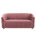 Announce Performance Velvet Channel Tufted Loveseat - view 15