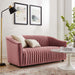 Announce Performance Velvet Channel Tufted Loveseat - view 9